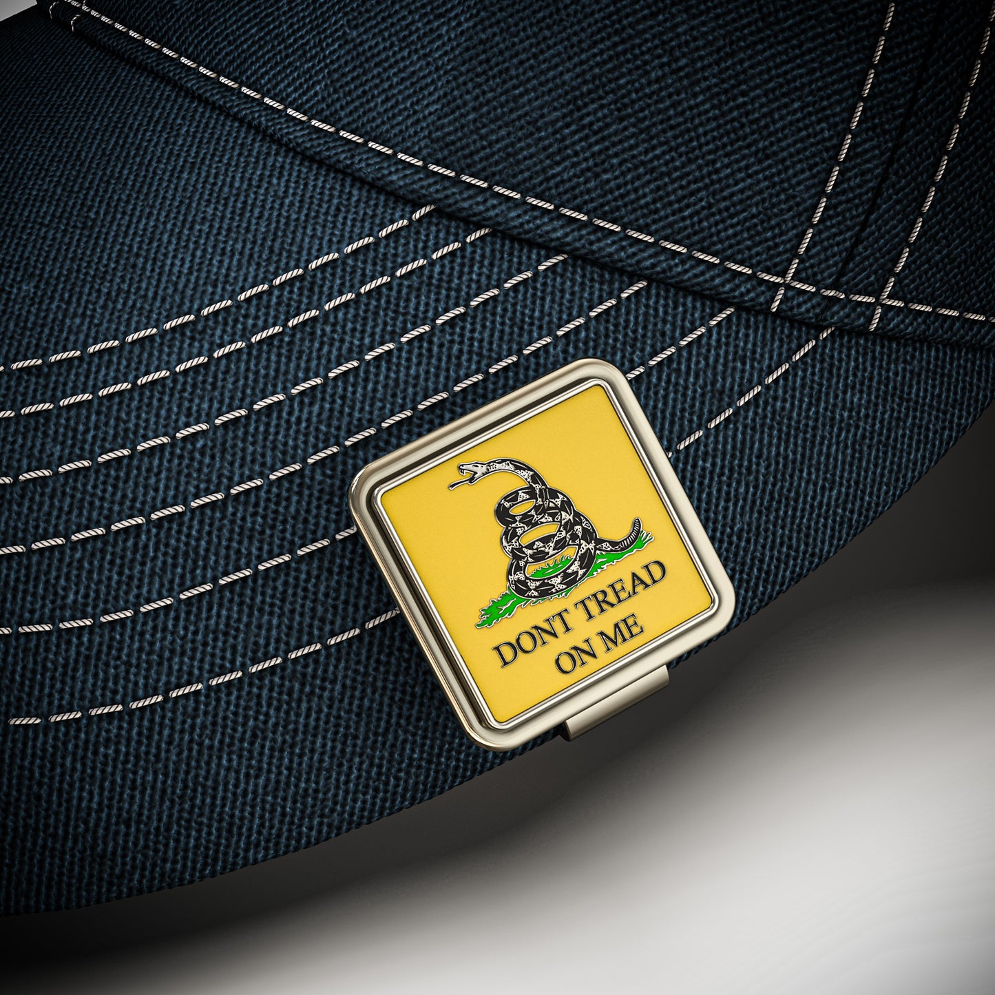 Ball Marker "Don't Tread On Me" Gadsden Flag Hat Clip Bottle Opener