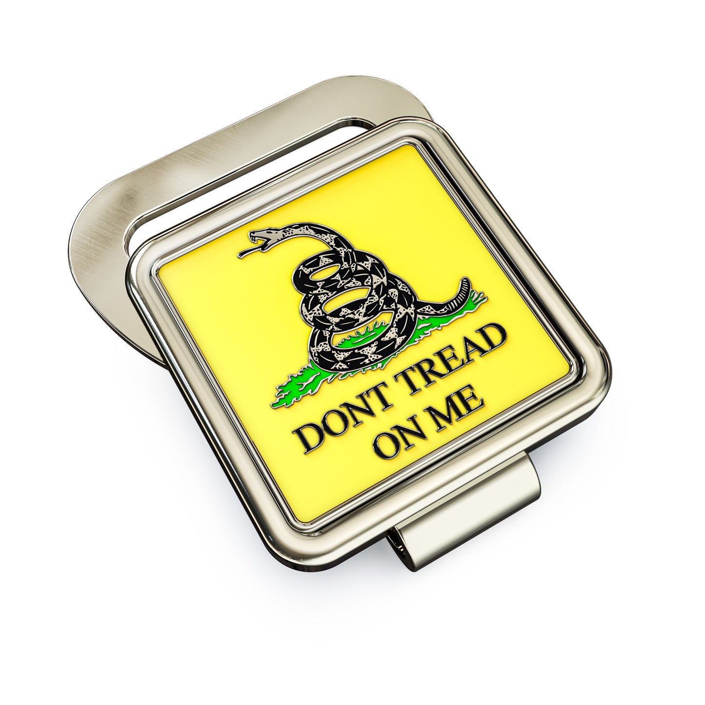 Ball Marker "Don't Tread On Me" Gadsden Flag Hat Clip Bottle Opener