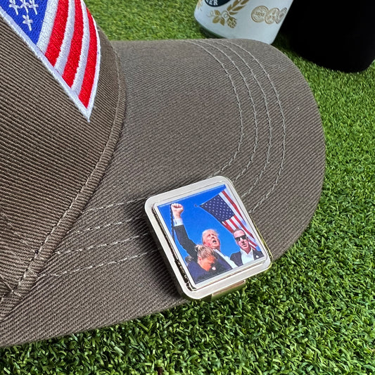 Limited Edition Trump Victorious Ball Marker Bottle Opener – Iconic Image